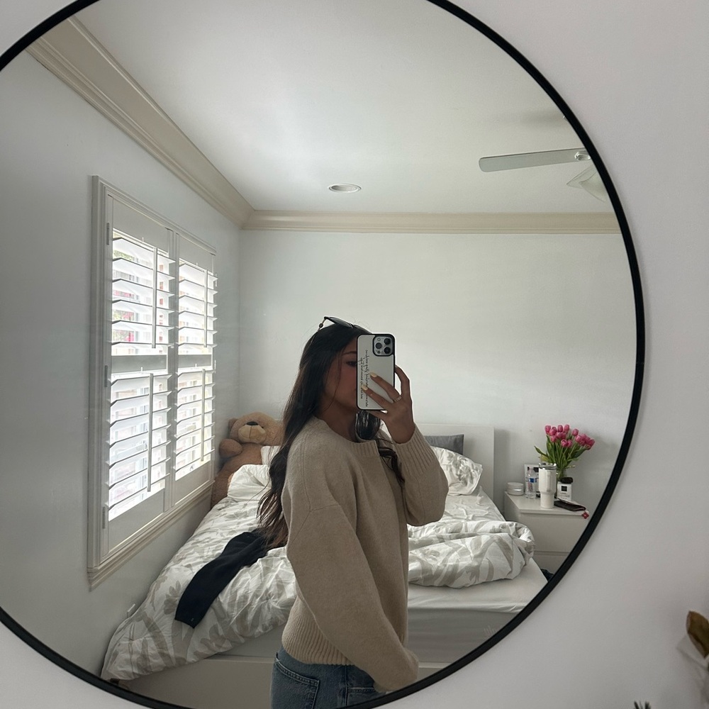 Beige Knit Sweater